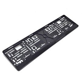 Podložka pod SPZ černá