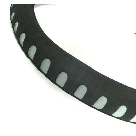 Potah volantu SOFT šedý