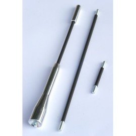 Anténa prut chrom 3 různé délky autoanténa