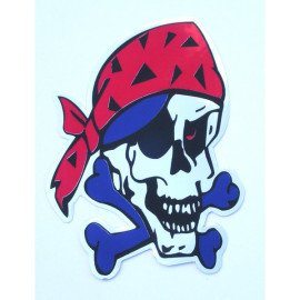 Samolepka Pirát hnáty autosamolepka