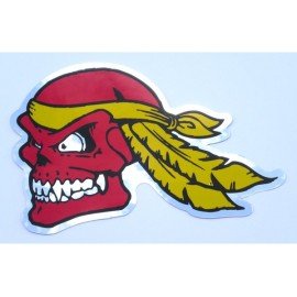 Samolepka Lebka autosamolepka