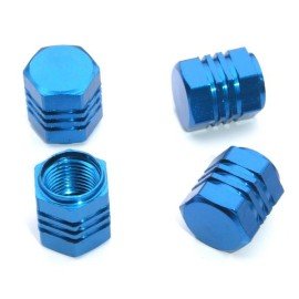 Čepičky na ventilky modré