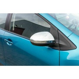 Mazda 2 kryty zrcátek nerez 2007 - 2015