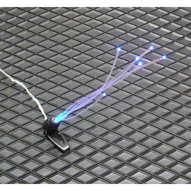 Tuning osvětlení s optickými vlákny 12V modré světlo