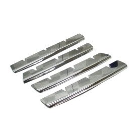 Volkswagen Touareg 2007- nerezové lišty přední masky