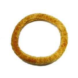 Potah volantu zimní béžový