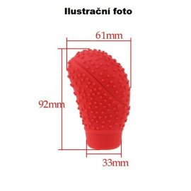 Návlek hlavice řadící páky černý silikon