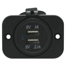 Zásuvka 2x USB 2,1A