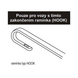 Stěrače Flat Volkswagen Jetta 1992 - 1999 (525+475mm)