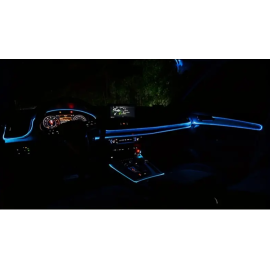 LED pásek, světelná dekorace interiérů na USB modrá