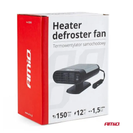 Ventilátor ohřívač, odmražovač do auta 12V 150W