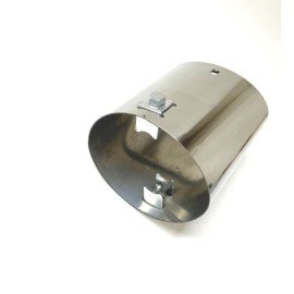 Koncovka výfuku nerez oválná šikmá