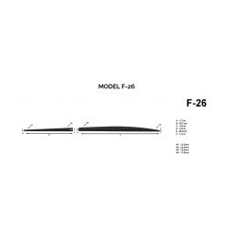 Boční lišty dveří Seat Leon 2005 - 2012 hatchback
