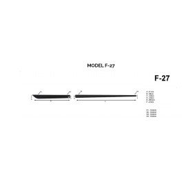 Boční lišty dveří Opel Mokka 2012 - 2019 hatchback