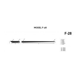 Boční lišty dveří Hyundai i20 3D 2009 - 2014 hatchback