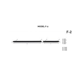 Boční lišty dveří Mercedes A-klasa 1997 - 2004 hatchback