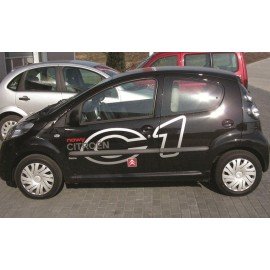 Boční lišty dveří Citroen C1 5D 2005 - 2011