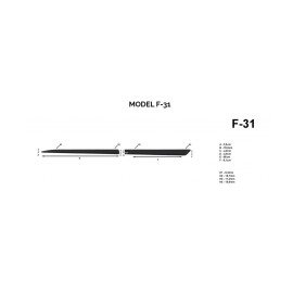 Boční lišty dveří Hyundai ix35 2010 - 2015