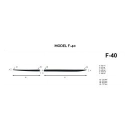 Boční lišty dveří Hyundai i30 5D 2012- CW