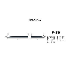 Boční lišty dveří pasující na Škoda Karoq 2016-