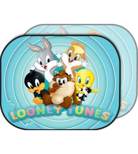 Clona sluneční na boční okno LOONEY TUNES 2ks