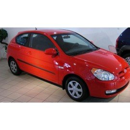 Boční lišty dveří Hyundai Accent 3D 2006 - 2011