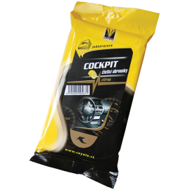 Coyote Cockpit čistící ubrousky citron