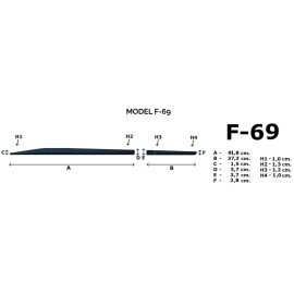Boční lišty dveří Toyota Yaris 5D 2020-
