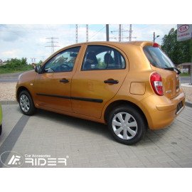 Boční lišty dveří Nissan Micra 5D 2011 - 2016