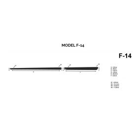 Boční lišty dveří pasující na Škoda Kamiq od 2019-