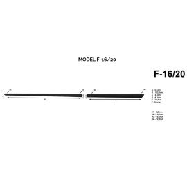 Boční lišty dveří Honda Insight 2009 - 2014
