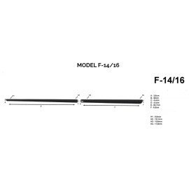Boční lišty dveří pasující na Škoda Roomster 2004 - 2015