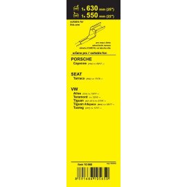 Stěrače FLAT SET (CUBE16) 630+550mm Volkswagen Teramont 12/2016-