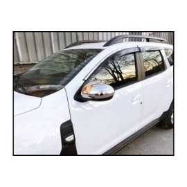 Kryty zrcátek nerez Dacia Duster 2018-