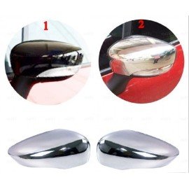 Kryty zrcátek nerez Renault Clio IV Grandtour 2013-