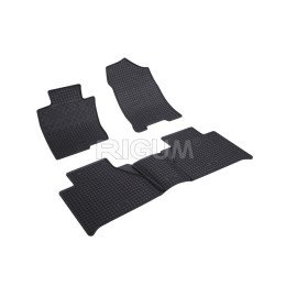 Autokoberce gumové Nissan Navara 2016- LUX + tunel