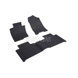 Autokoberce gumové Renault Alaskan 2017- LUX + tunel (5díl)