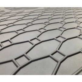 Gumový koberec do kufru Hyundai Kona Electric 2021- horní poloha