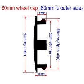 Pokličky do kol s logem MOMO