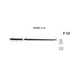 Boční lišty dveří Ford Ka hatchback 1996 - 2008