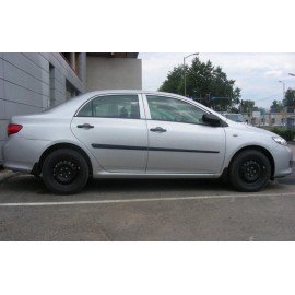 Boční lišty dveří Toyota Corolla od 2006 - 2013 sedan