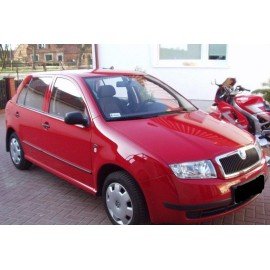 Boční lišty dveří pasující na Škoda Fabia I od 1999 - 2007