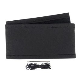 Šněrovací potah na volant vel. 39-41 cm přírodní kůže černý