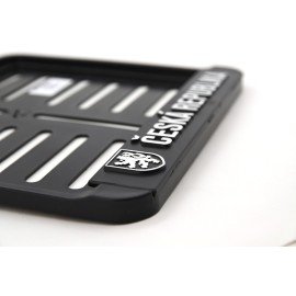 Podložka pod SPZ moto ČR 3D