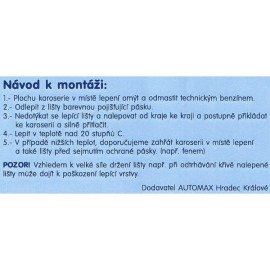 Ochranná lišta dveří Suzuki (typ98)