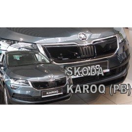 Zimní clona pasující na Škoda Karoq 2017- 2021 horní