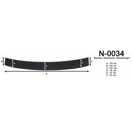 Kryt prahu pátých dveří pasující na Škoda Octavia III combi