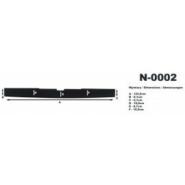 Kryt prahu pátých dveří Mercedes Vito Viano 2003-2013