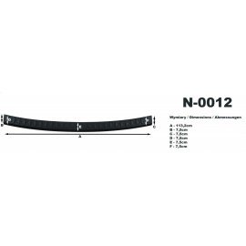 Kryt prahu pátých dveří Mitsubishi Outlander II r.v. 2006-2013