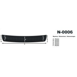 Kryt prahu pátých dveří Chevrolet Aveo Sedan r.v. 2007-2010